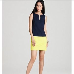 Trina Turk Color Block Mini Shift Dress
